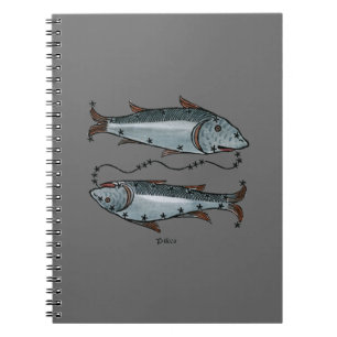 Zodiac: Pisces In Colour Notebook