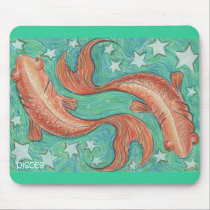 Zodiac Pisces mousepad