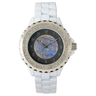 Zodiac Planet Mercury Astronomy Virgo Typography Watch