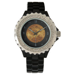 Zodiac Planet Venus Astronomy Taurus Typography Watch