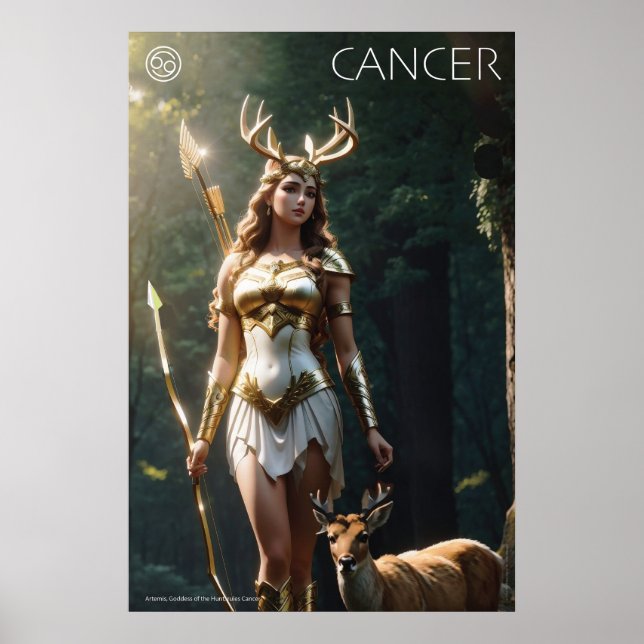 Zodiac Power: Cancer Poster (Front)