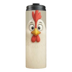 Zodiac Rooster Bright Style Thermal Tumbler