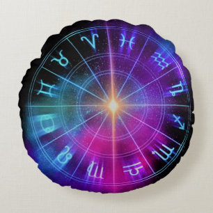 Zodiac Round Pillow