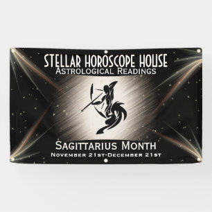 Zodiac Sagittarius Banner