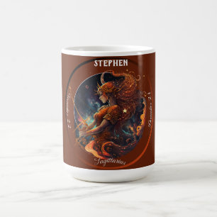 Zodiac Sagittarius Caffee Cup Customise Personal