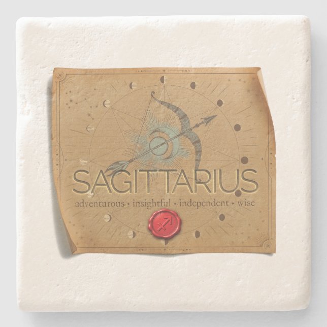 Zodiac - Sagittarius - Coaster (Front)