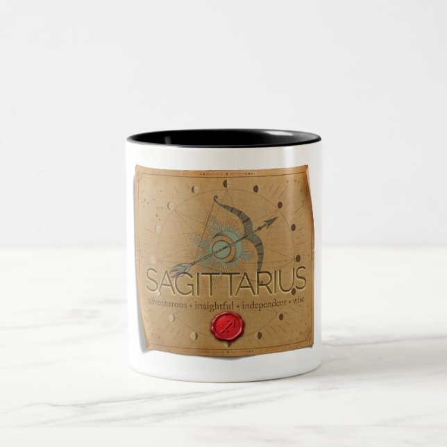 Zodiac - Sagittarius - Coffee Mug (Center)