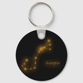 Zodiac - Scorpio Key Ring