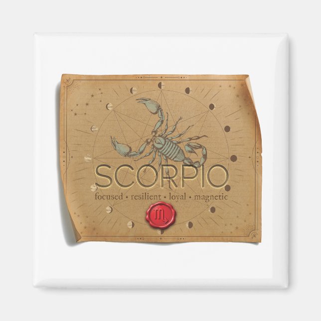 ZODIAC - Scorpio - Magnet (Front)
