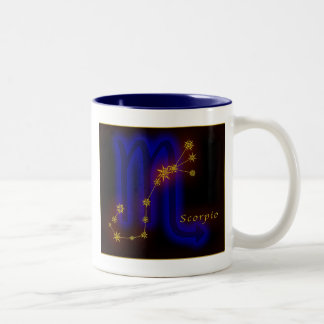 Zodiac - Scorpio Two-Tone Coffee Mug