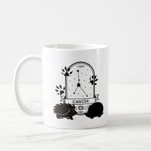 Zodiac Sign and Matching Pets. Cancer - Hedgehog.w Coffee Mug