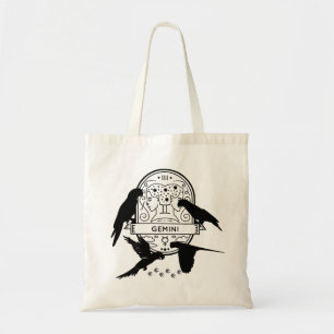 Zodiac Sign and Matching Pets. Gemini - Parrot.w Tote Bag