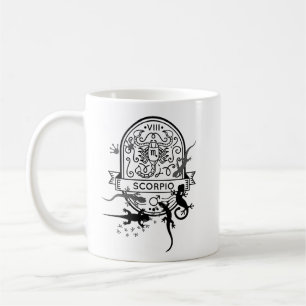 Zodiac Sign and Matching Pets.Scorpio - Lizards.w. Coffee Mug