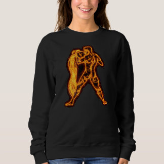 Zodiac Sign Aquarius Fire For Astrology Sweatshirt