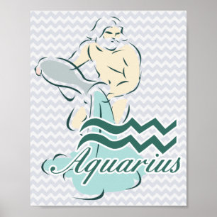 Zodiac Sign Aquarius Symbol