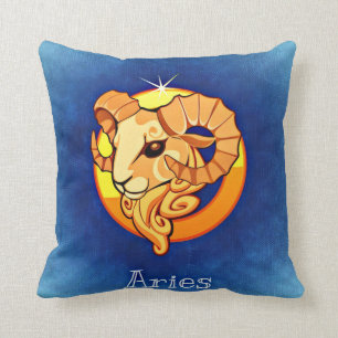 Zodiac sign Aries Cushion