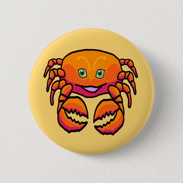 Zodiac sign Cancer 6 Cm Round Badge (Front)