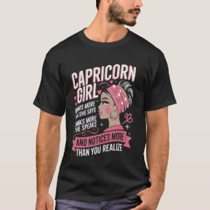 Zodiac Sign Capricorn Sign Constellation Birthday  T-Shirt