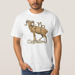Zodiac Sign Capricorn Symbol T-Shirt