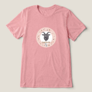Zodiac Sign Capricorn Tri-Blend Shirt