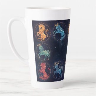 Zodiac Sign Latte Mug