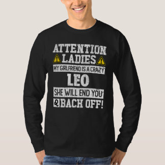 Zodiac Sign Leo Girlfriend Graphic T-Shirt