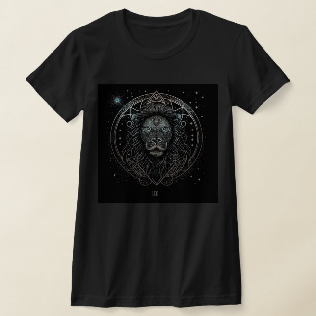 Zodiac Sign Leo T-Shirt (Laydown)
