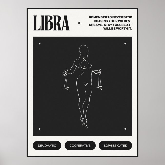 Zodiac Sign Libra (Front)