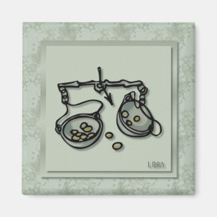 Zodiac Sign Libra Magnet