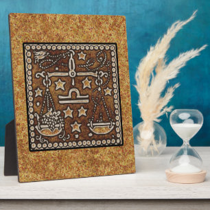 ZODIAC SIGN LIBRA PLAQUE
