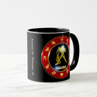 Zodiac Sign  Mug | Aquarius