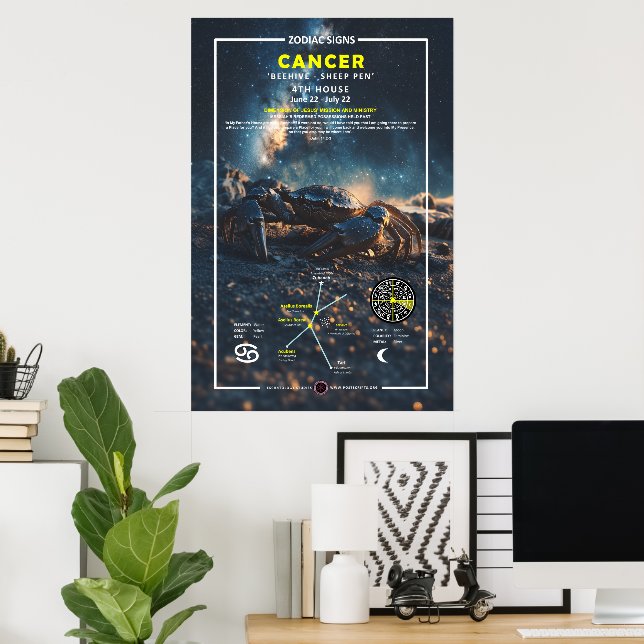 Zodiac Sign of Cancer (Home Office)