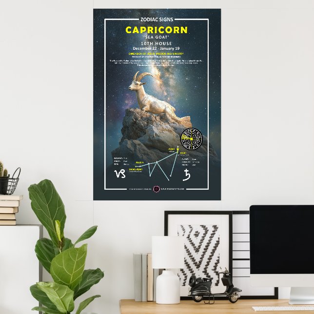 Zodiac Sign of Capricorn (Home Office)