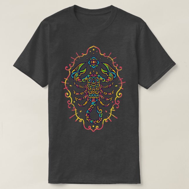 Zodiac sign of Scorpio 2 T-Shirt (Design Front)