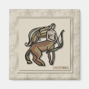Zodiac Sign Sagittarius Magnet