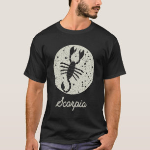 Zodiac Sign Scorpio Birthday Graphic for Men and W T-Shirt