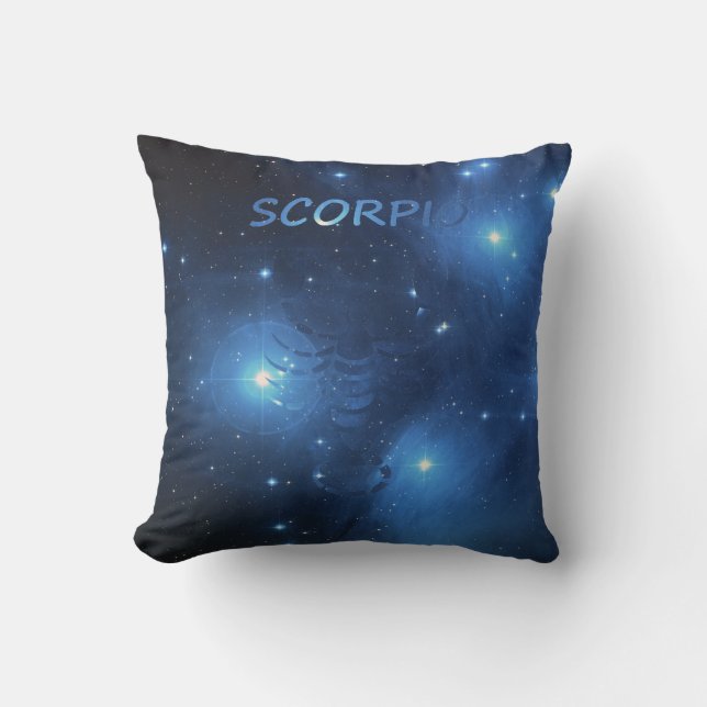 Zodiac sign Scorpio Cushion (Front)