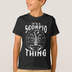 Zodiac Sign Scorpio Horoscope Birthday Animal T-Shirt