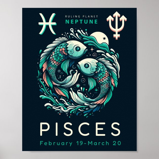 Zodiac Sign Series - Pisces (Front)
