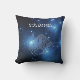 Zodiac sign Taurus Cushion