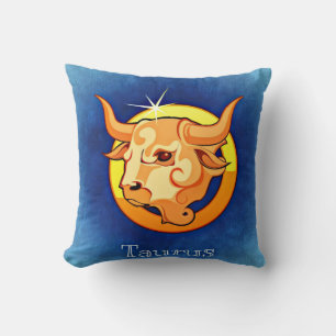 Zodiac sign Taurus Cushion