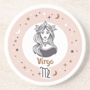 Zodiac Sign Virgo Coaster