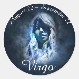 Zodiac Sign Virgo Sticker