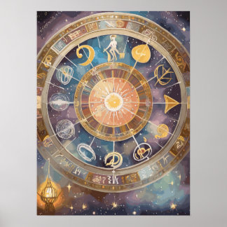 Zodiac Signs and Astrology Wall Art
