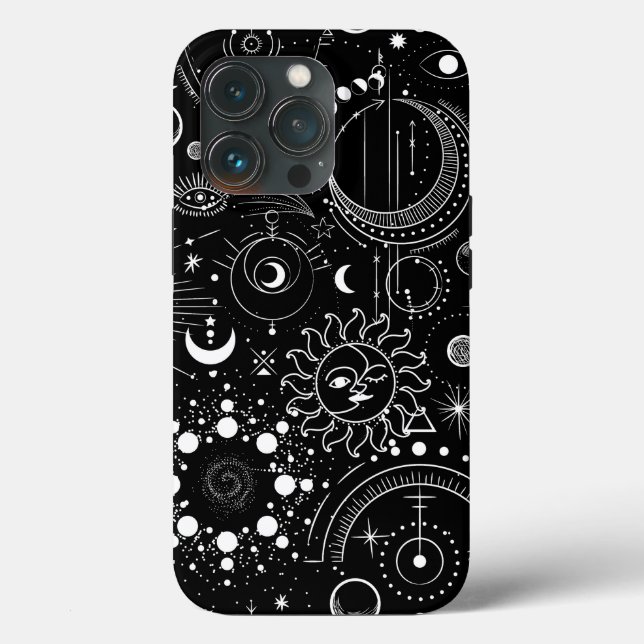 Zodiac Signs Night Sky Constellation Stars  Case-Mate iPhone Case (Back)