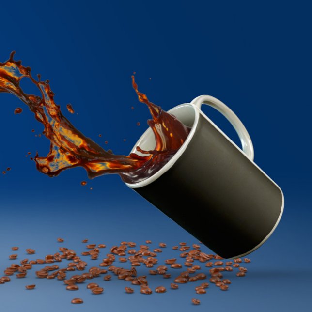 Zodiac Sky Constellations Two-Tone Coffee Mug (Creator Uploaded)