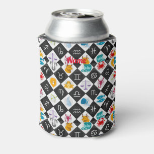Zodiac Sun Sign Astrology Calendar Thunder_Cove Can Cooler