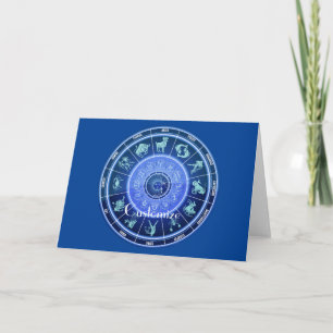 Zodiac Sun Sign Astrology Calendar Thunder_Cove Card