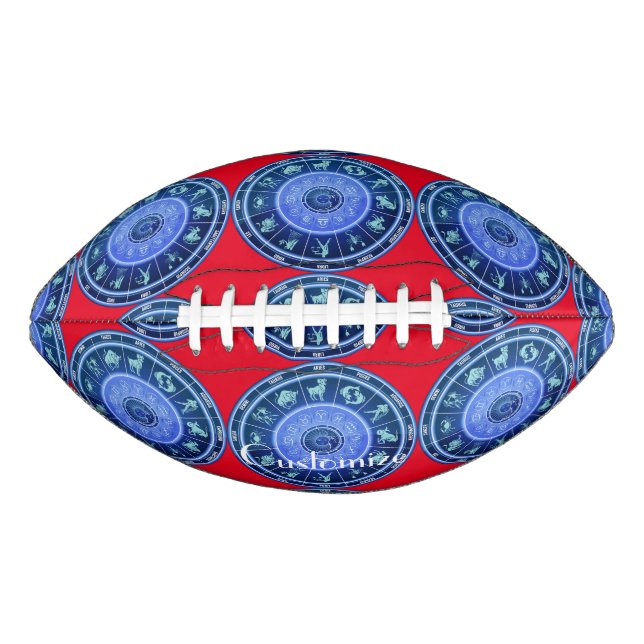 Zodiac Sun Sign Astrology Calendar Thunder_Cove Football (Front)