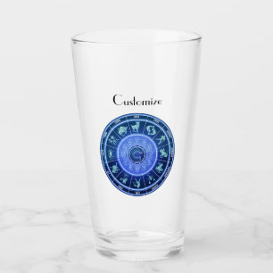 Zodiac Sun Sign Astrology Calendar Thunder_Cove Glass